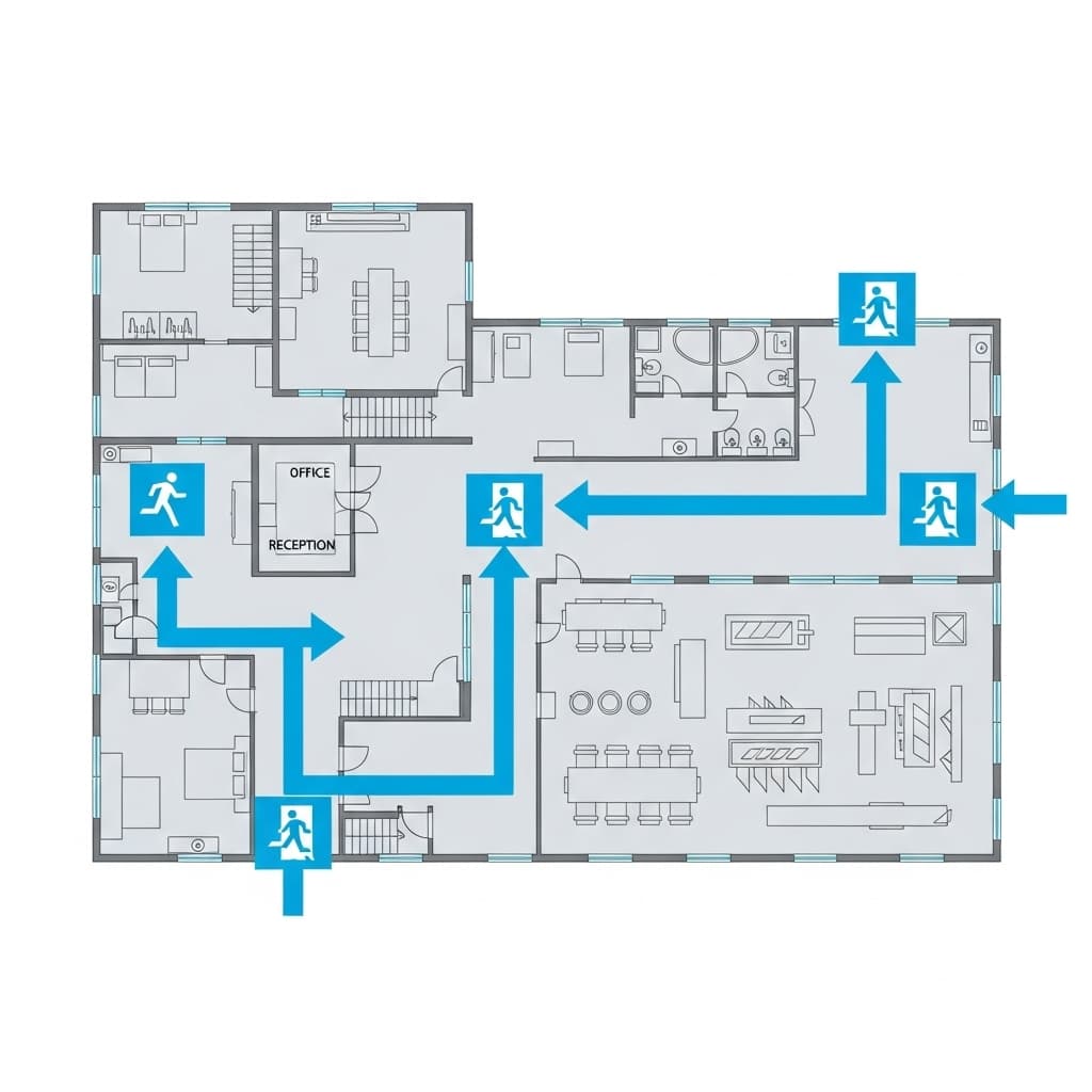 Signalisation & Plans d'évacuation